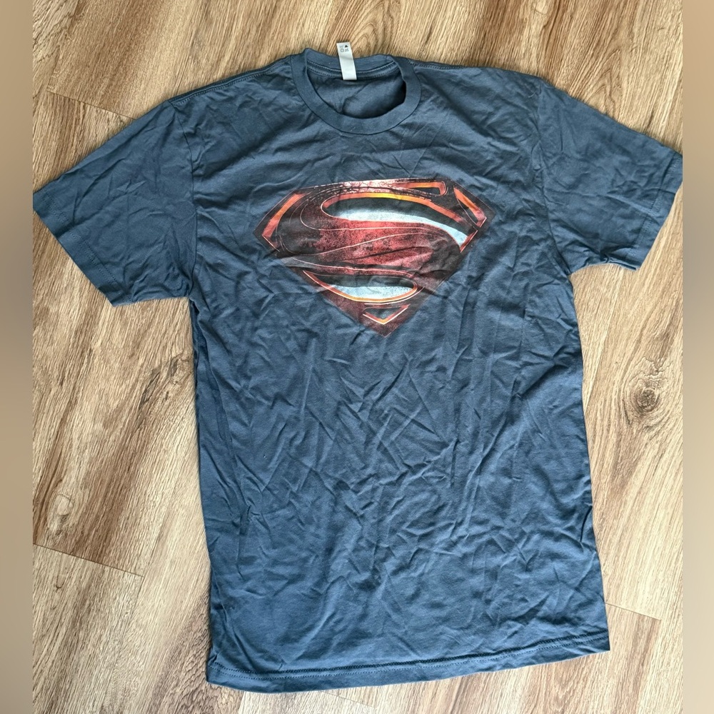 NWOT Superman Man of Steel All Cotton Tee M